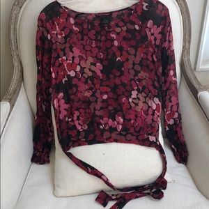 The Limited silk top in size S